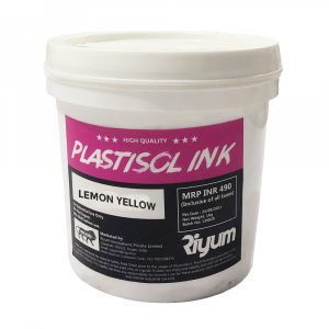 Plastisol Premium Ink Lemon Yellow