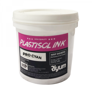 CMYK Plastisol Premium Ink Cyan