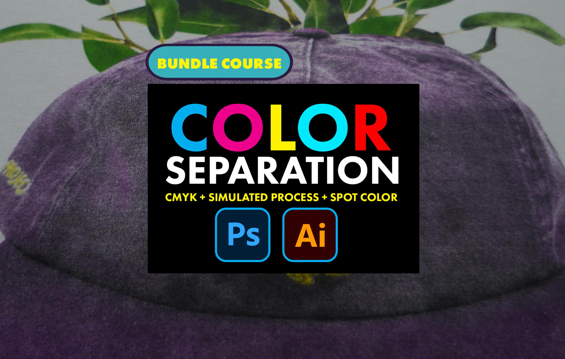 Color Separation : CYMK + Simulated process + Spot color